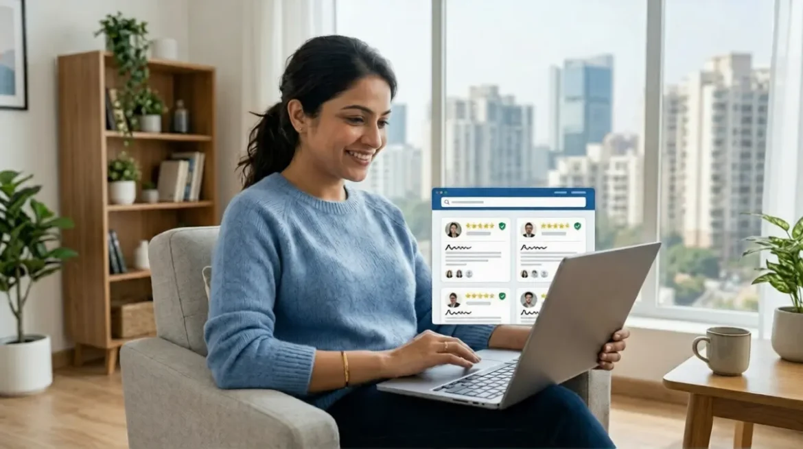 Property buyer in Delhi NCR searching verified and reliable real estate brokers on Sirf Broker platform | Sirf Broker