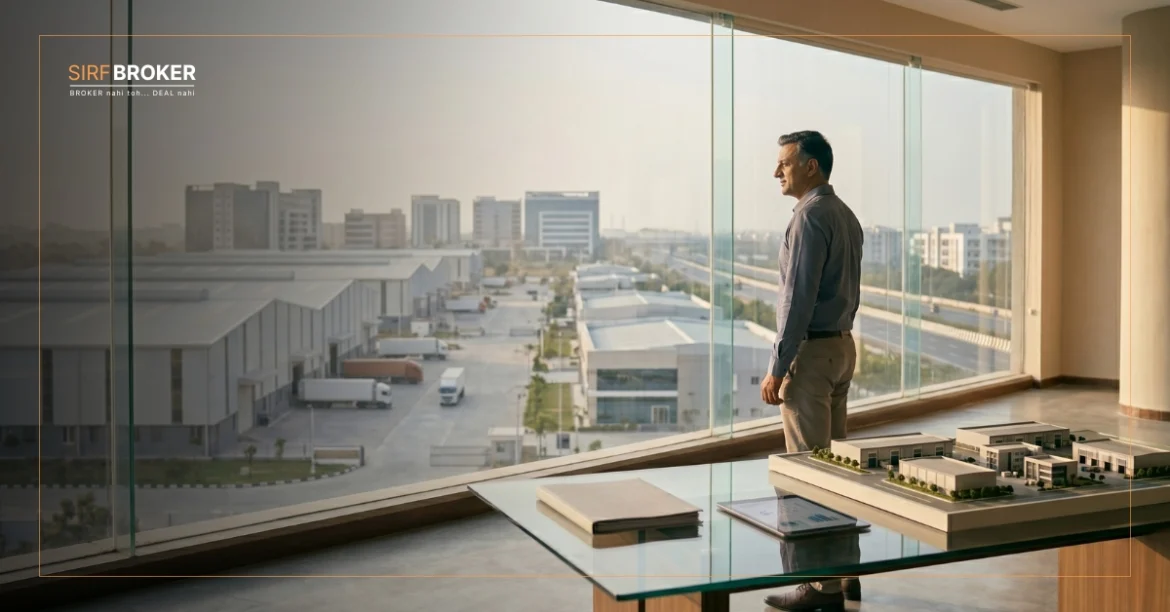 Real estate broker assessing how India Italy business ties can shape commercial and industrial property demand.