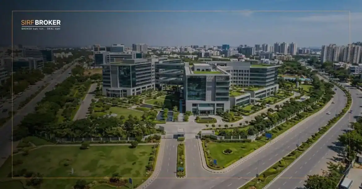 Modern Grade A office campus in Bengaluru representing GCC office space demand in India